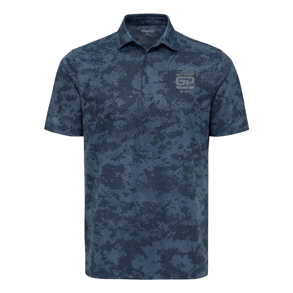 Detroit GP Paragon Blue Performance Polo