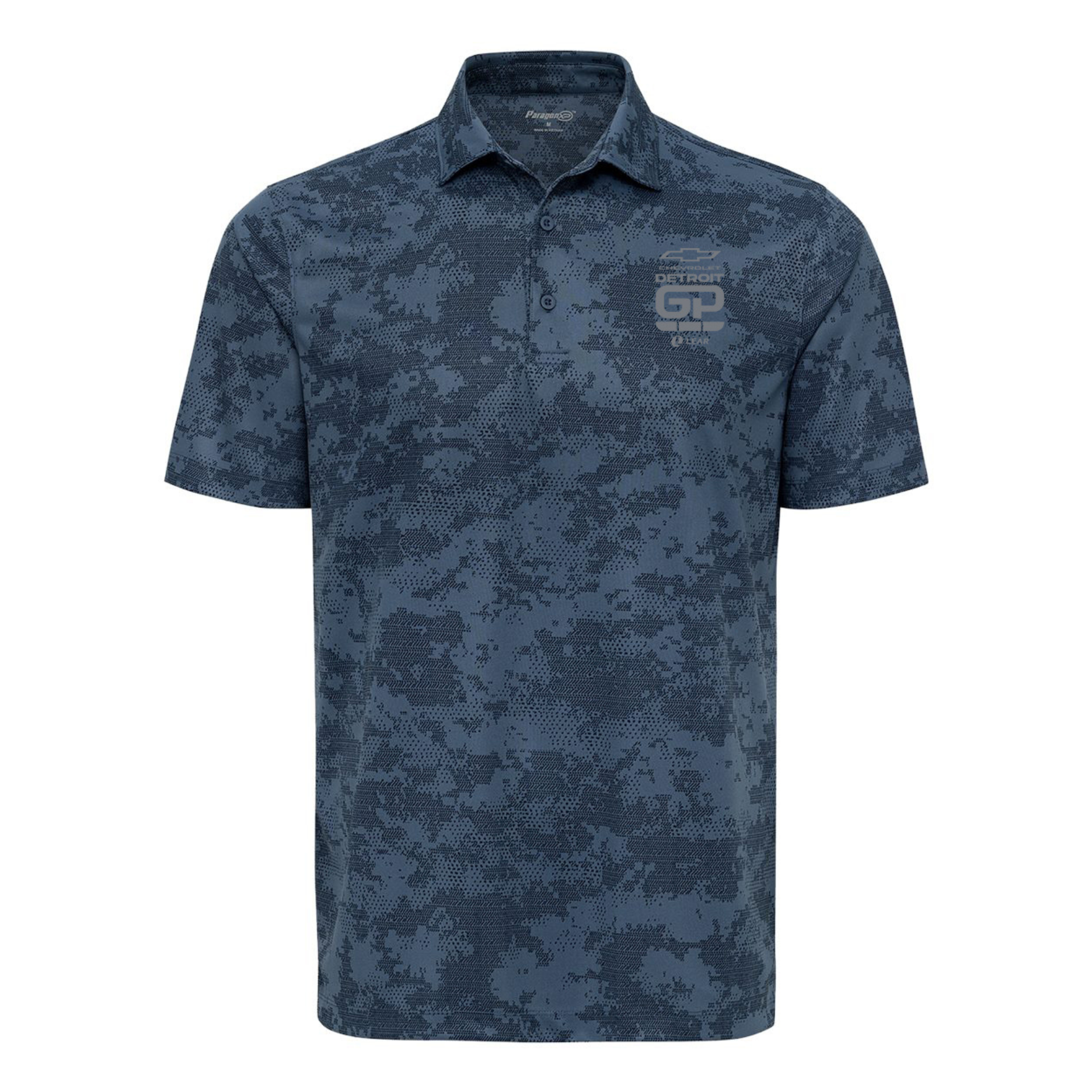 Detroit GP Paragon Blue Performance Polo