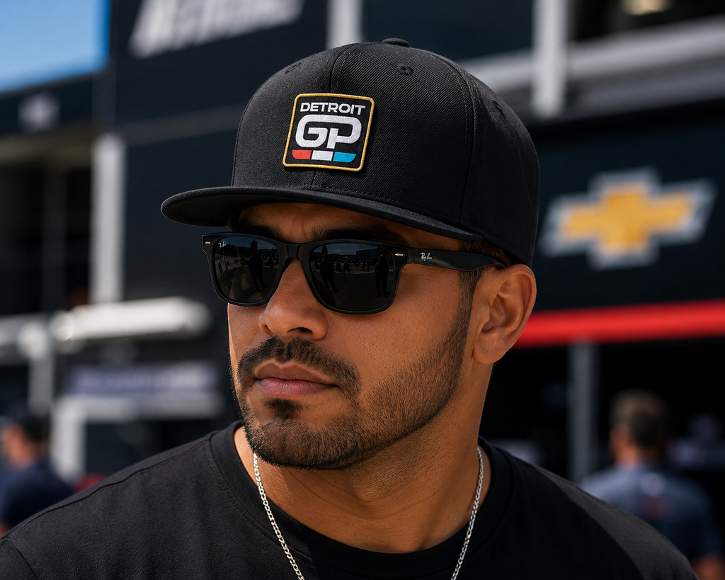 Detroit GP Flat Bill Patch Hat