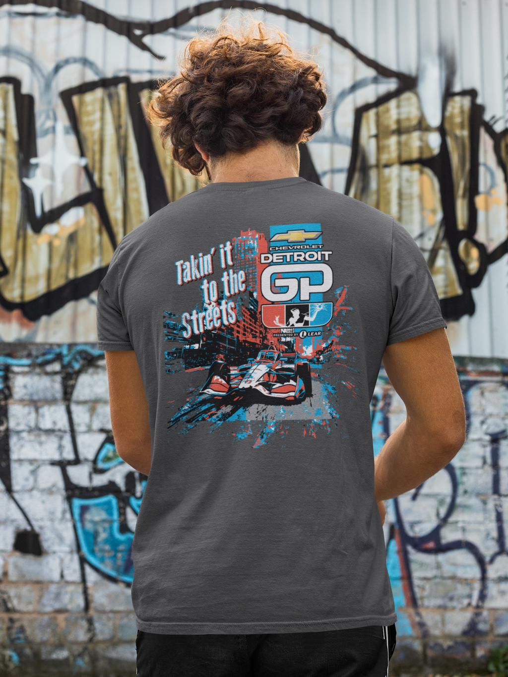 Takin' it to the Streets Tee - Charcoal