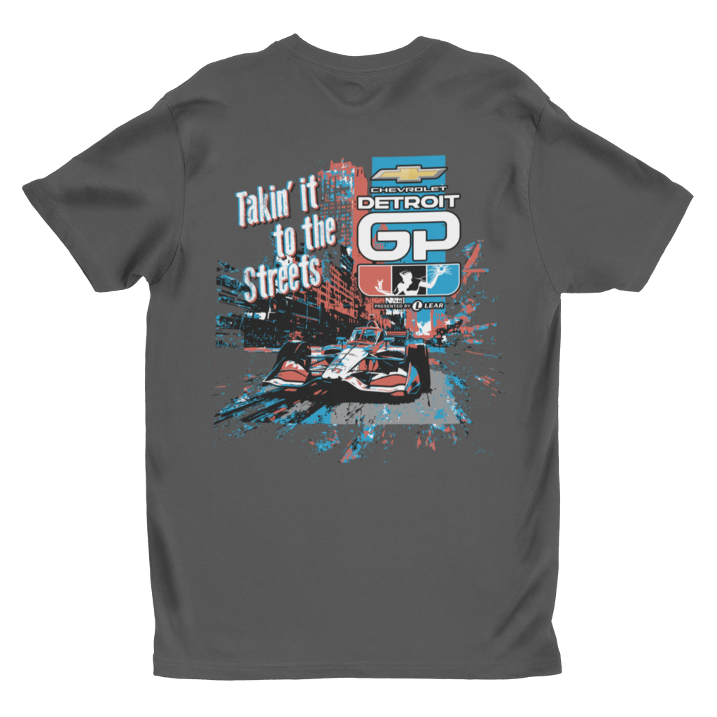 Takin' it to the Streets Tee - Charcoal