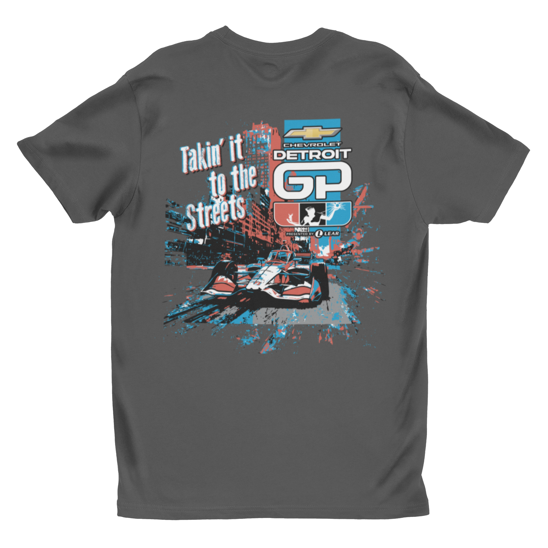 Takin' it to the Streets Tee - Charcoal