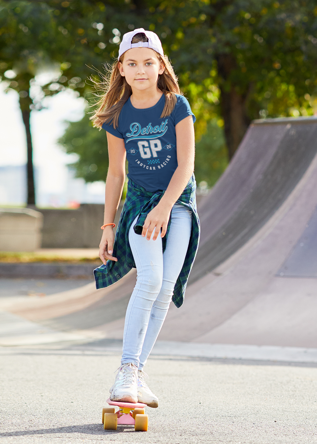 Youth Varsity Tee - Navy